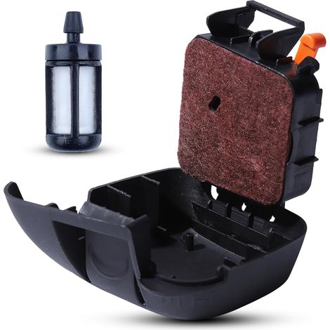 Kit de logement de couvercle de filtre à air pour Stihl FS38 FS45 FS46 FS55 FS55R FC55 KM55 KM55R HL45 HS45 coupe-bordures, remplacement 4140 141 0502 (1/5)