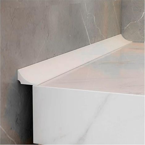 Bande Étanchéité Autocollante Baignoire Blanche 2m, Sol Pièces Humides (1/4)