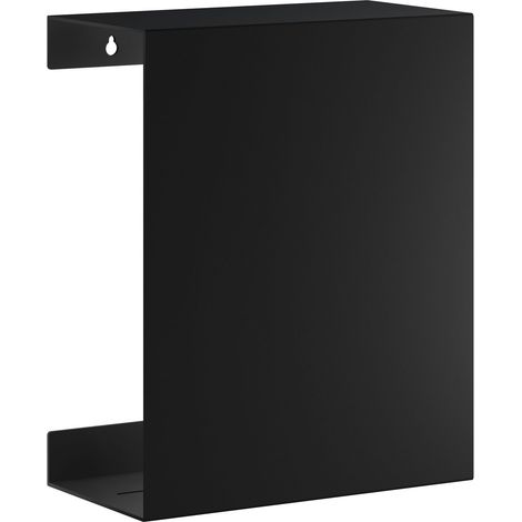 Smedbo SIDELINE - Ablage für Dusche und Bad. Schwarz. 110x210 mm. H 260 mm. DB5020 (1/3)