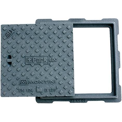 Chiusino In Ghisa B125 Cm 20 X 20 - Kg 5
