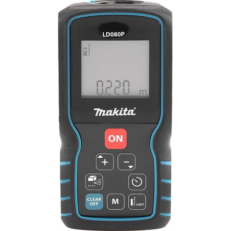 Makita LD080P 80m Rangefinder Laser Distance Measurer Range Finder + Pouch