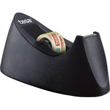 Tesa Easy Cut Curve porta nastro adesivo nero 19 cm