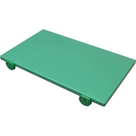 Tagliere Professionale in Polietilene verde 60x40x2 cm per frutta e verdura HACCP Certificato ANTICONTAMINAZIONE Alimentare professionale Con Fermi Inox (1/3)