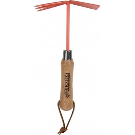 SPEAR &amp JACKSON Rascador de Flores - Palo y Horquilla - Naranja - 50558