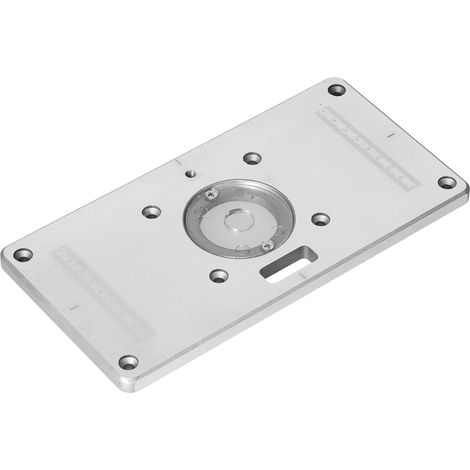 Machine à graver le bois, plateau rabattable, outil de fraisage et de rainurage en alliage d'aluminium, portable et durable pour les travailleurs (1/5)