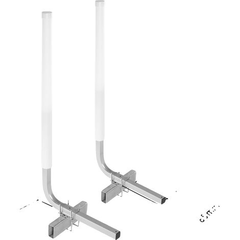 Guías para remolque de barco, ancho ajustable, acero duradero y resistente a la corrosión, 40 escalones LED. (1/2)