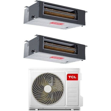 TCL Climatiseur Dual Split Canalé 9+9 avec Inverter MT1821 R-32 Classe A++