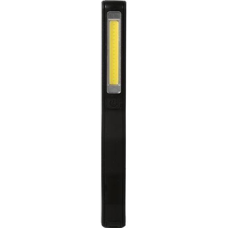 Stück tragbare LED-Taschenlampe, USB-aufladbar, Magnetclip, Inspektionslampe, schwarz, praktisches Arbeitswerkzeug. (1/5)