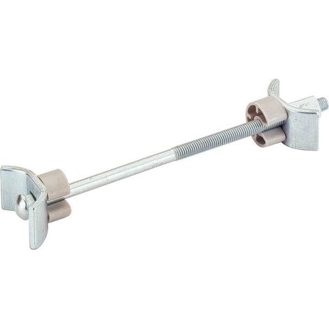Lot De 2 Raccords De Plan De Travail Acier Chromé Hettich, L.100 Mm