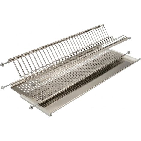 Scolapiatti Incasso Acciaio Inox 86 cm