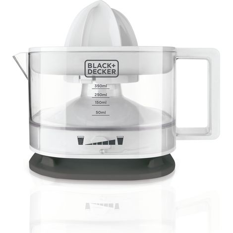 Black & Decker BXCJ25E Exprimidor Transparente 350 ml