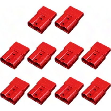Connecteur Anderson 120A avec poignée, lot de 10 pièces, prise rapide étanche pour chargeur de batterie de chariot élévateur, fiche mâle femelle, adaptateur industriel haute intensité (1/5)