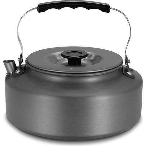 Bouilloire Portative 1.6L en Alliage d'Aluminium pour Thé, Café, Camping (1/5)