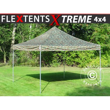 Carpa plegable FleXtents Xtreme 50 4x4m Camuflaje