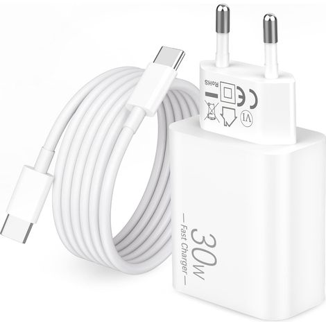 30W Chargeur Rapide USB C avec 2M Câble pour iPad Air Pro 13/11/12.9 (1/5)