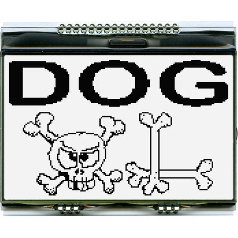 DISPLAY VISIONS LCD-Display     (B x H x T) 78 x 64 x 2.8 mm