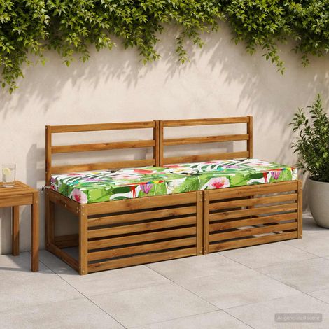 vidaXL Cojín de banco SOEST 100% Poliéster Multicolor 150 x 50 x 8 cm (1/5)