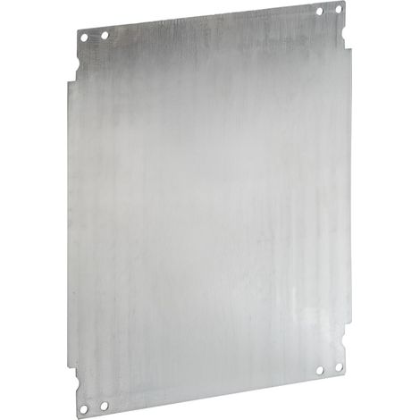 Plaque De Montage Acier Galvanisé Pour Coffret 600mmx400mm Polyester Ip66 Ide