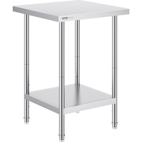Table de Travail en Acier Inoxydable 61 x 61 x 86 - 4 cm (1/5)