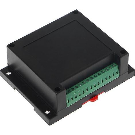 Boîtier de commande PLC avec boîtier en plastique, boîtier pour projets électroniques, bornes de câblage à monter soi-même (1/5)