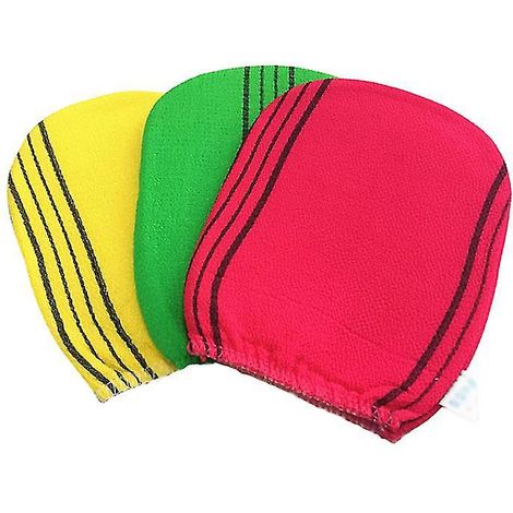 Lot de 3 gants de bain (1/3)