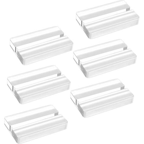 soportes de acrílico transparente para tarjetas, letreros, pósteres de escritorio y paneles de exhibición sencillos. (1/5)