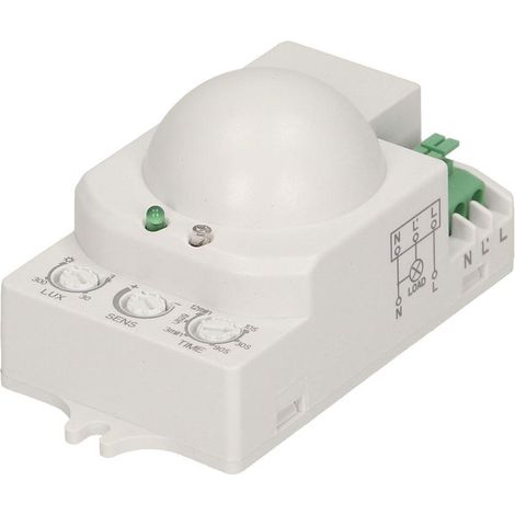 Détecteur de mouvement micro-ondes 360° IP20 1200W-300W ORNO (1/5)