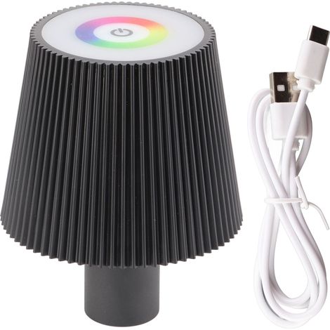 veilleuse-Lampadaire LED Sans Fil pour Bottes (Diamètre  3cm) – 4 Modes Lumière avec 2000mAh et IP54, pour Café, Bar ou Maison (1 Lampe + USB) (1/5)