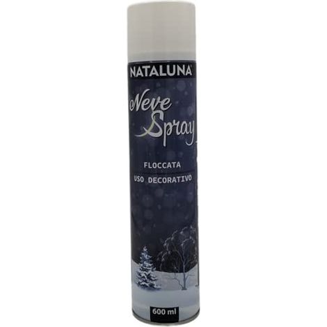 Neve Decorazioni Albero di Natale, Presepe Finestre e Vetrine, Bomboletta da 600 ml