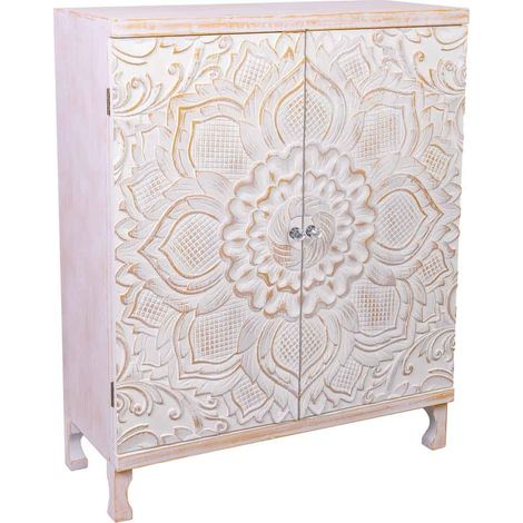 Armario de madera de 2 puertas (1/5)