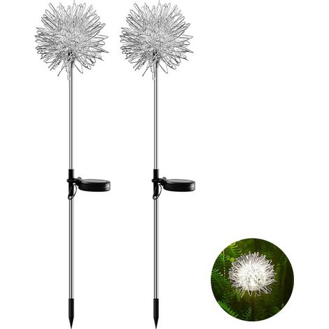Solar Garden Light Outdoor Dandelion Garden Balcony Decoration Layout Inserted Lawn Lights