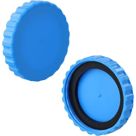 Set di 2 kit di chiusura invernale per piscine, adatti per piscine Intex, 100% antigelo e impermeabili, con guarnizioni abbinate - Accessori per piscine (1/5)