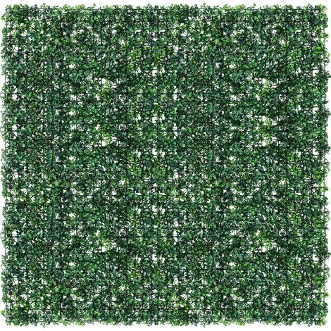 Pannello per recinzione per la privacy, fogliame realistico, manutenzione minima, verde (1/2)