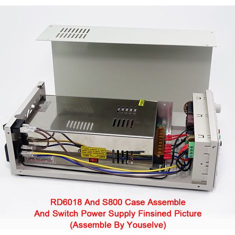 S800 Digital Powersupply Outcase Voltmeter-Gehäuse, geeignet für RD6012/RD6012W/RD6018/RD6018W