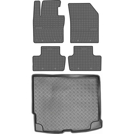 Volvo XC60 II SUV ab 2018 SET - Gummifußmatten + Kofferraummatte (1/5)