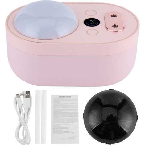 à Projection à Double Jet 1000ml à Atomisation Nanométrique 4000mAh Charge USB(Rose ) -CHD (1/4)