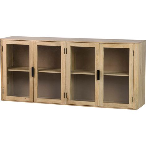 Felo Sideboard aus braunem Mangoholz, 180 x 40 x 80 cm (1/5)