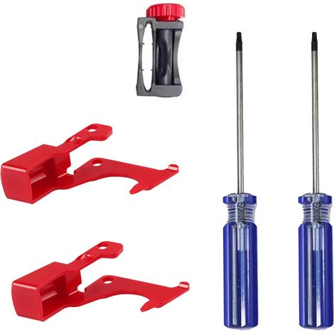 Schalterauslöser kompatibel mit Dyson V10/V11/SV12/SV14 – 4-teiliges Set aus robustem Metall für beutellose Staubsauger (1/4)