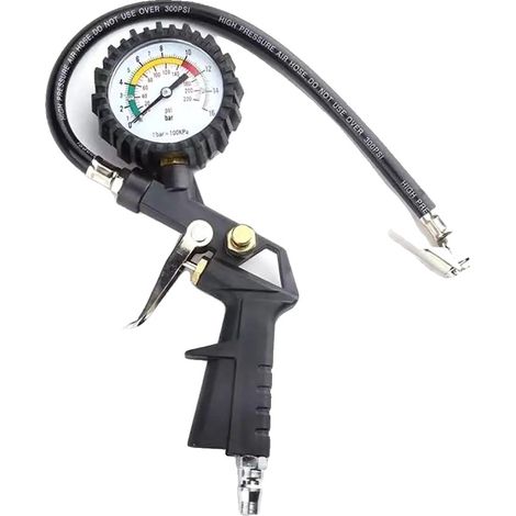 Manómetro de presión de neumáticos, capacidad de 220 PSI, herramienta multifunción, A (1/2)