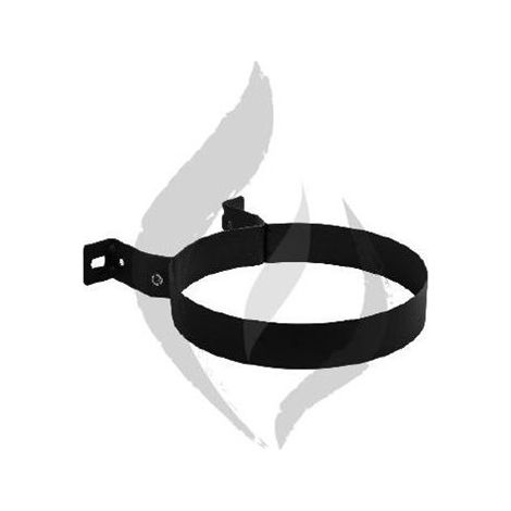 Abrazadera Atornillar Estufa Vitrificado Negro 150mm EXOJO