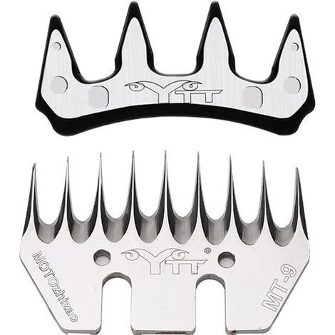 FITLAB-9 Dents Droite Lame De Cisaillement De Mouton,Lames et peignes de cisaille à mouton, lames de rechange pour tondeuse à chèvre (1/4)