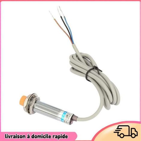 1 Capteur de proximité,commutateur LJ12A3-4-Z BX,détection 4mm,boîtier laiton,machine industrielle (1/4)