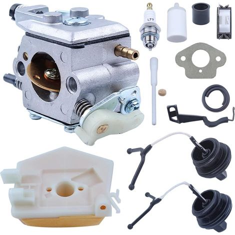 Kit de réglage du carburateur pour tronçonneuse Husqvarna 50 51 55 Rancher, remplacement du carburateur pour Walbro WT 170 1, WT 170, remplacement du numéro OEM pour 503281504 (1/5)