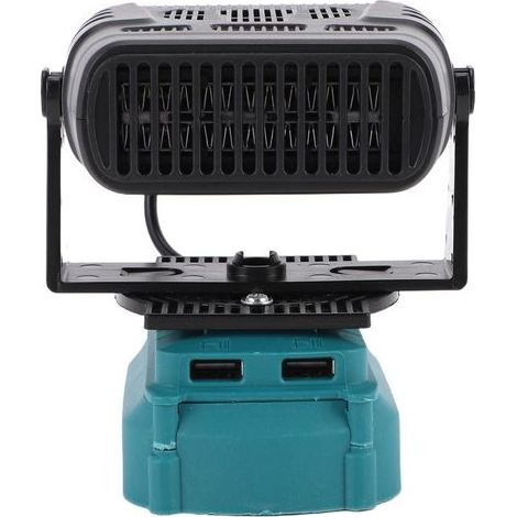 Eosnow – Souffleur portable 200W avec 2 réglages de température – Fonctionnement silencieux – 2 ports USB – Compatible batteries lithium-ion - BL1850