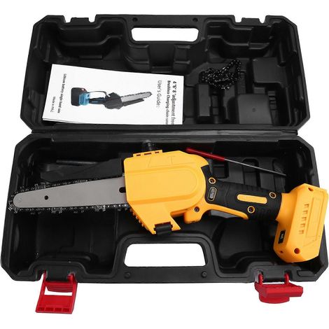6Inch sans balais tronçonneuse pour DeWALT 18 20V batterie sans fil électrique chaîne scie Woodworking Cutter Pruning (1/5)