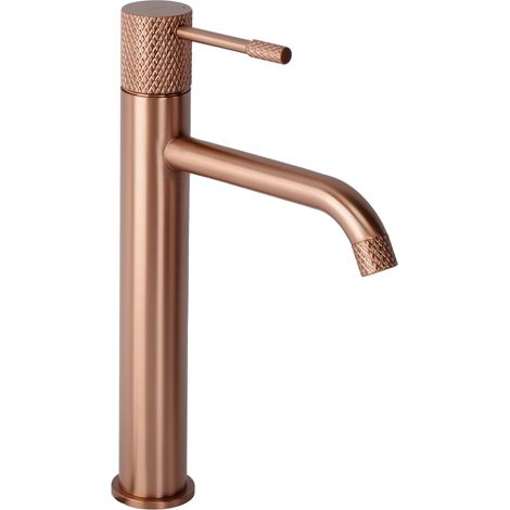 Bathroom Faucet Rea Venti Brush Copper High (1/5)