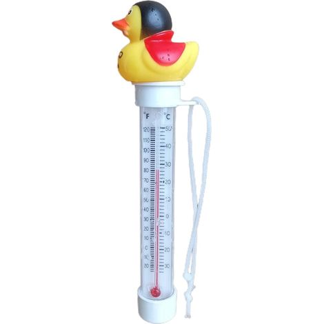 de température du pool Indicateur de température d'eau de Instrument de mesure flottant corde de bain à remous pour bain de bain d