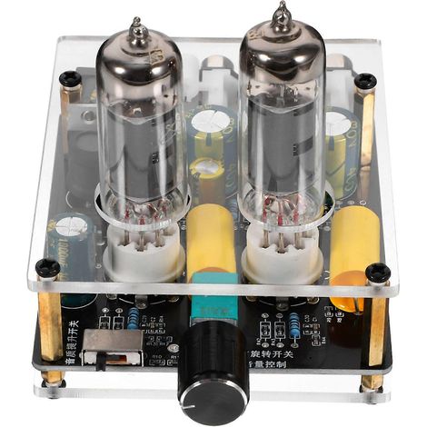 Préamplificateur à tubes électroniques, préamplificateur phono pour platine vinyle (1/3)