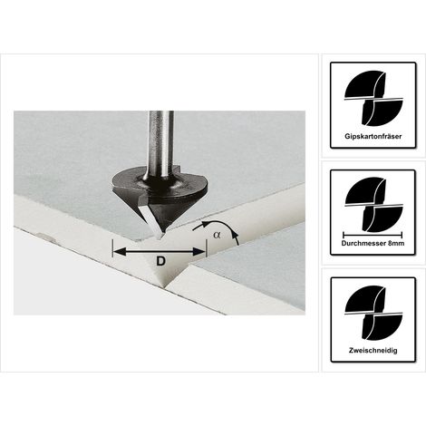 Festool Gipskartonfräser HW S8 D32/90° – 491001 (1/5)