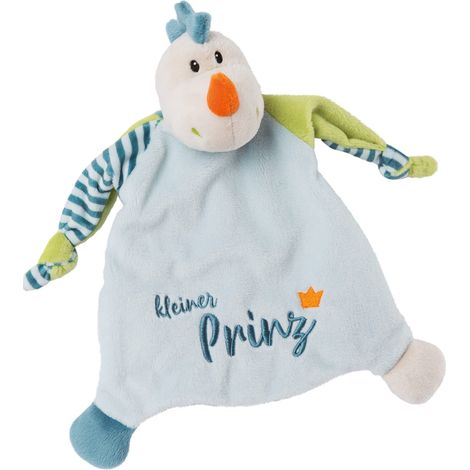 NICI Schmusetuch Drache Kleiner Prinz Doudou con Drago Piccolo Principe, 25 x 25 cm, Bambine, a Partire da 0 Mesi, Stampa con Lettere, Colore Blu/Verde, Small, 46734 (1/5)